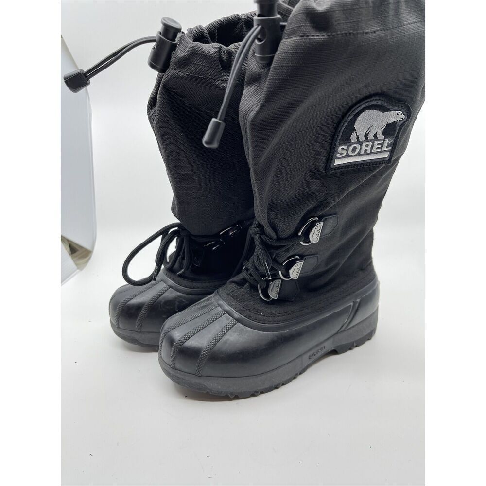 Women's Sorel Snowfall Boots sz 5 Black Style NL1140-010